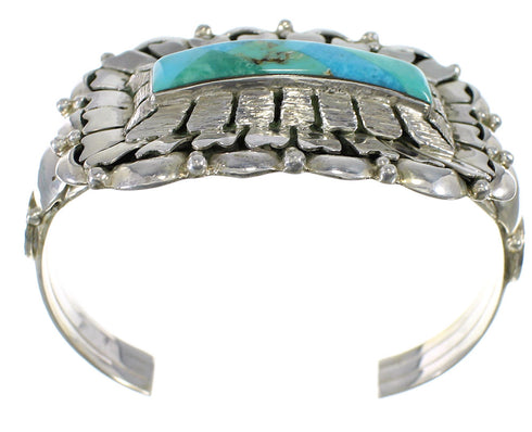 Southwest Turquoise Silver Cuff Bracelet YX77739